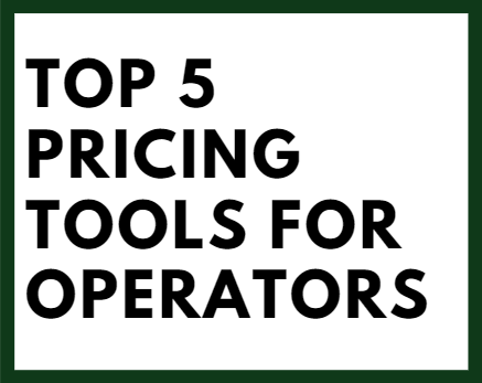 Top 5 pricing tools for operators