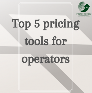 Top 5 pricing tools for operators